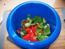 Kalte Gemüsesuppe nach Gazpacho Art