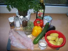 Rotbarschfilet mit Ofen-Ratatouille