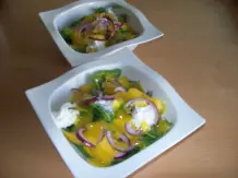 Rucola-Salat mit Mango