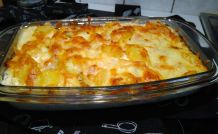 Kartoffel-Kürbis-Gratin