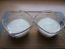 Weißweincreme mit Zitrone und Sahne