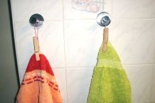 Aufhänger am Handtuch fehlt? Kein Problem!