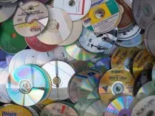 Ein richtig hochwertiger Rohstoff - überzählige CDs