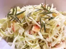 Chinakohlsalat, einfach und sehr lecker