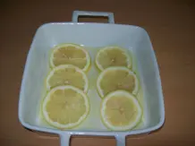 Zitronenlachs mit Fächerkartoffeln