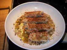 Würzige Putenrollen mit Spätzle