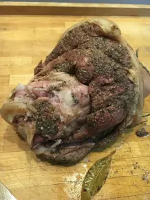 Resteverwertung: Eisbein mit Sauerkraut und Kartoffelpüree