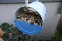 Vogelfutterstelle aus Espressodose - DIY Upcycling