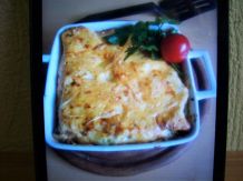 Gratinierte Spinat-Lachs-Pfanne