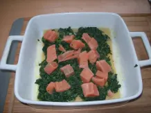 Gratinierte Spinat-Lachs-Pfanne