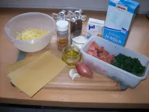 Gratinierte Spinat-Lachs-Pfanne