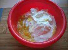 Mango-Joghurt mit Aprikose