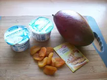 Mango-Joghurt mit Aprikose