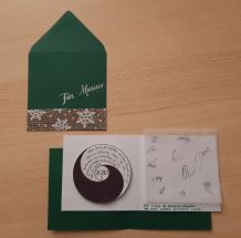 Weihnachtswünsche im Zeichen von Yin und Yang