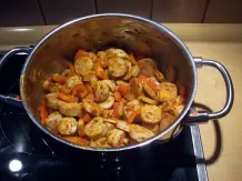 Bratwurst-Ragout mit Paprika