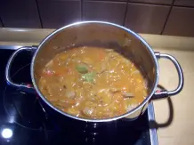 Bratwurst-Ragout mit Paprika
