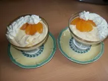 Aprikosen-Sahne-Schaumspeise