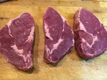 Entrecote aus dem Beefer und Spezialkartoffelsalat