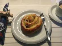 Puddingschnecken in Kuchenform