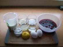 Grießschmarrn mit Kirschkompott