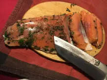 Gravad Lax mit Honig-Dill-Soße