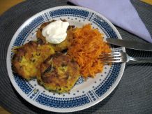 Kartoffel-Rösti-Taler mit Bacon und Pilzen