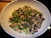 Kartoffelplätzchen mit Pilzfüllung