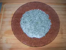 Dessert-Zucker mit Minze herstellen