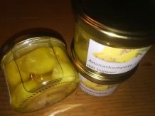 Ananaskompott mit Ingwer herstellen