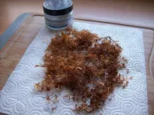Schweinekotelett mit frittiertem Sauerkraut