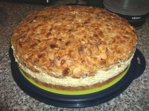 Bienenstich mit Biskuitteig