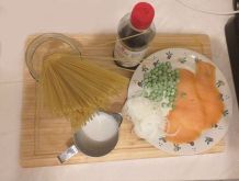 Sahnige Lachs-Spaghetti ohne Sahne