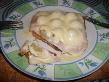 Schinken-Rosenkohl-Toast