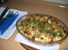 Hack-Auflauf mit Möhren und Kartoffeln