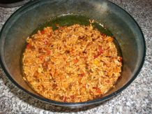 Paprika-Reis-Tricolore