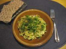 Schnelle Zucchini-Eier-Pfanne