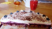 Himmlische fruchtige Low-Carb-Torte