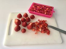 Erdbeeren in kleinen Portionen einfrieren