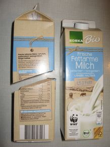 Tetra Pak als Sammelbox für die "Goldstücke" vom Hund