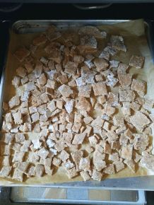 Hundekekse: Bananenchips selber backen