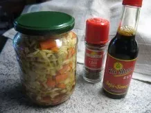 Kimchi aus Spitzkohl