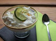 Mango-Apfel-Limetten-Dessert