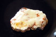 Schnelles überbackenes Schnitzel