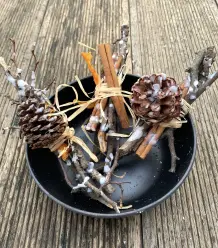 Kaminanzünder selber machen – DIY