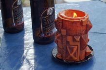 Wespen vertreiben mit Kerze