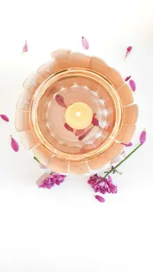 DIY Upcycling-Vase für Muttertag