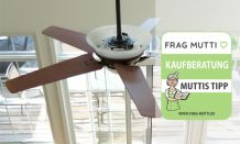 Deckenventilator Test & Vergleich 2021 ▷ 8 Empfehlungen