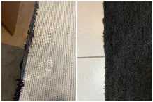 Badteppich reparieren statt entsorgen