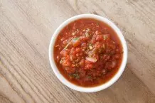 BBQ Soße: Knoblauch-Tomaten-Soße