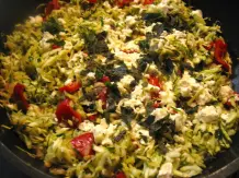 Gemüse-Omelett mit Zucchini und Paprika